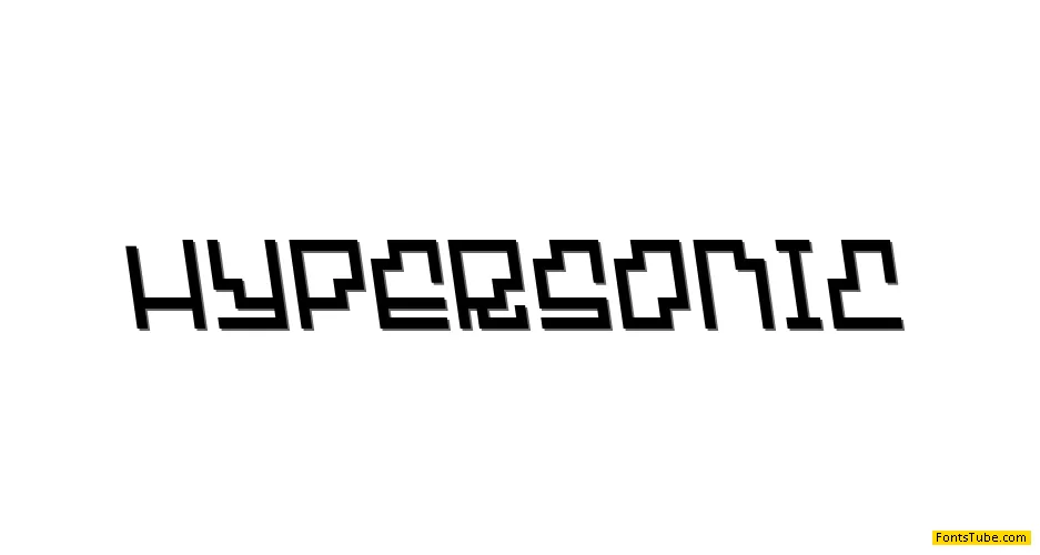 Hypersonic Font