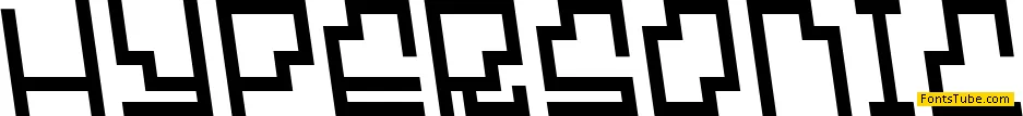 Hypersonic Font