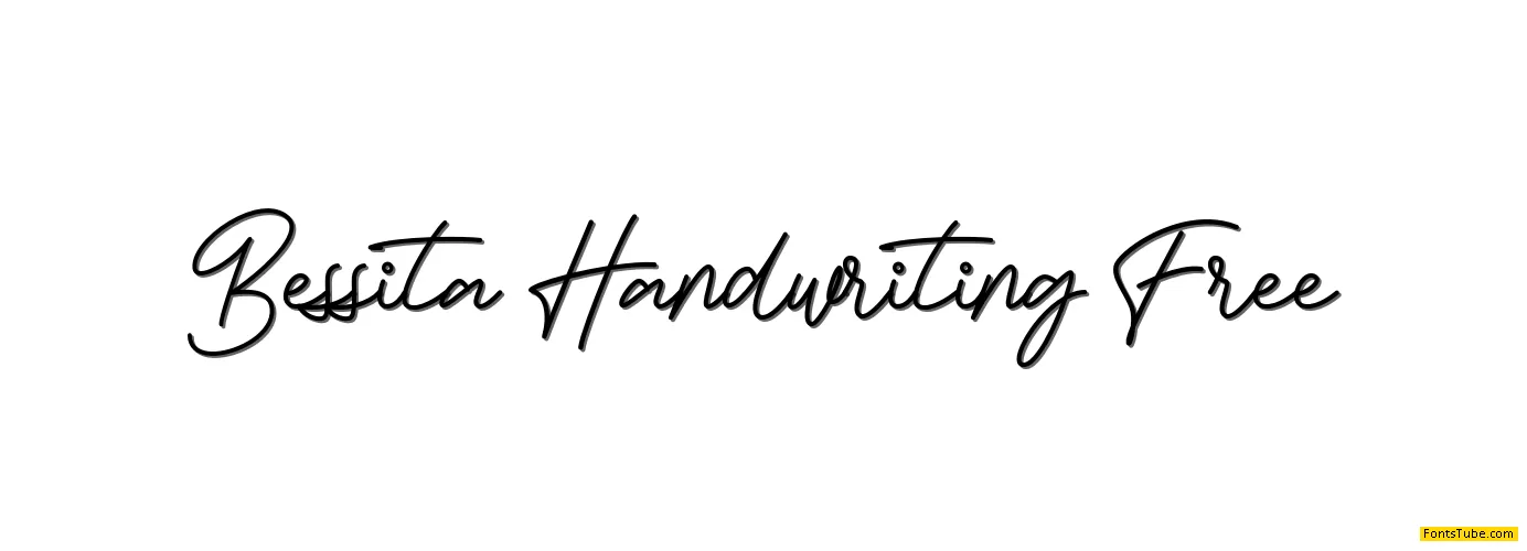 Bessita Handwriting Free Font