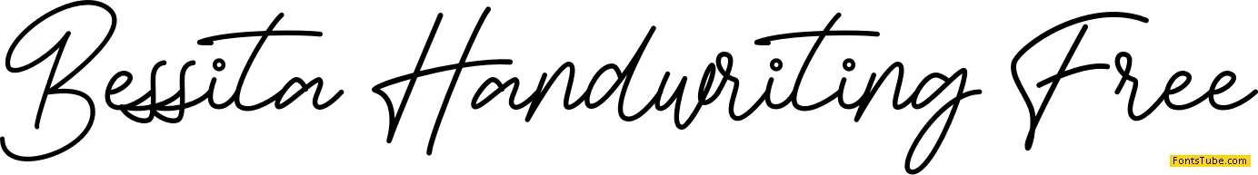 Bessita Handwriting Free Font