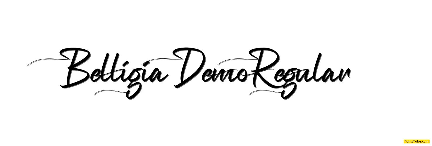 Belligia Demo Font