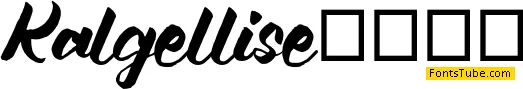 Kalgellise Font
