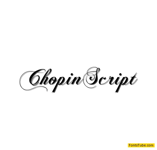 chopin script font download for after effects