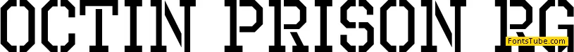 Octin Prison Font