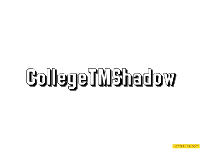 College TM Font Family