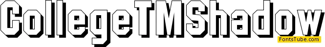 College TM Font Family