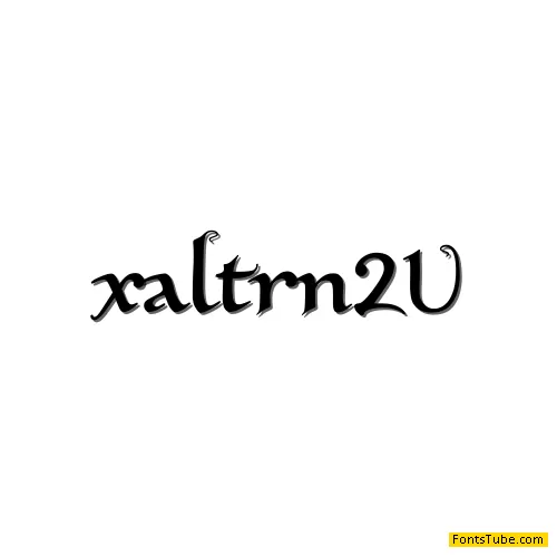 XalTerion Font