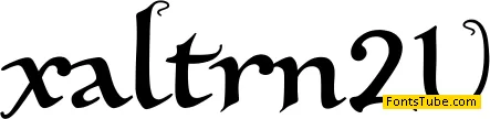 XalTerion Font