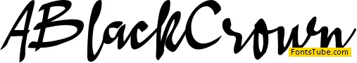 ABlackCrown Font