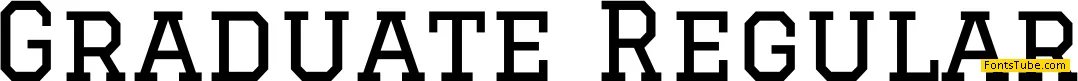 Graduate Font