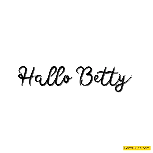 Hallo Betty