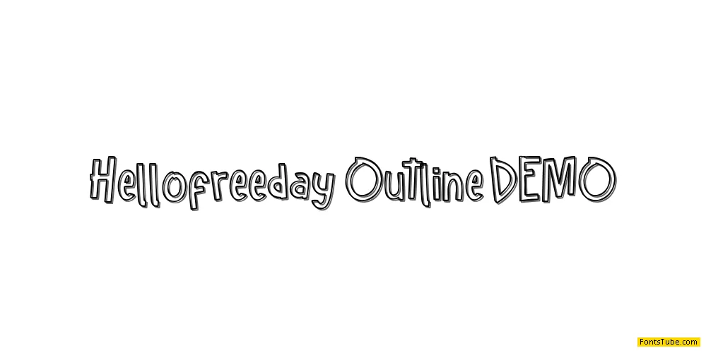 Hellofreeday Font Family