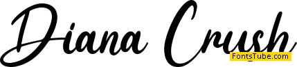 Diana Crush Font