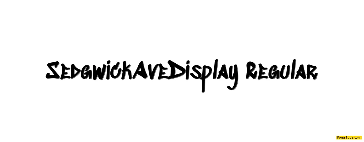 Sedgwick Ave Display Font