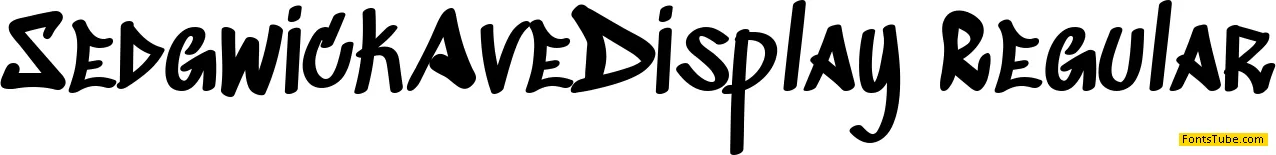 Sedgwick Ave Display Font