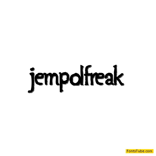 Jempolfreak Font