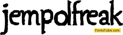 Jempolfreak Font