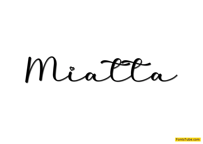Miatta Font