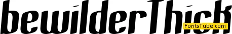 Bewilder Font Family