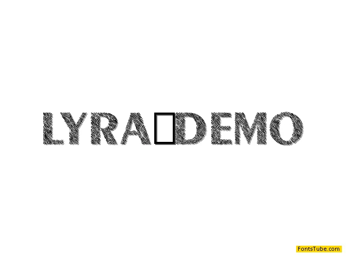 Lyra Demo Font