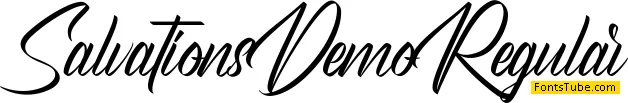 Salvations Demo Font
