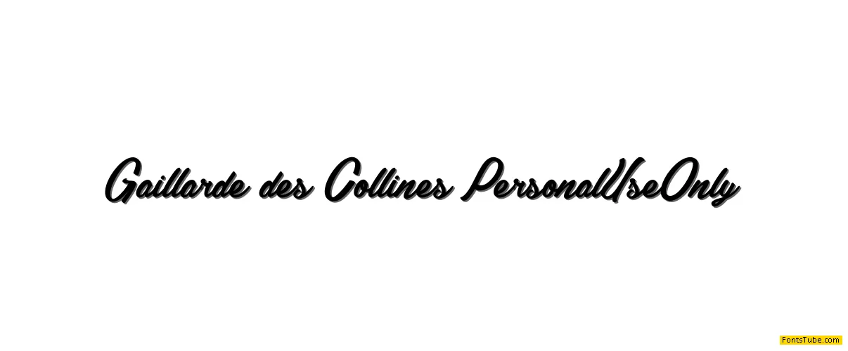 Gaillarde des Collines