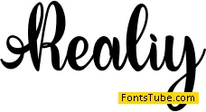 Realiy Font