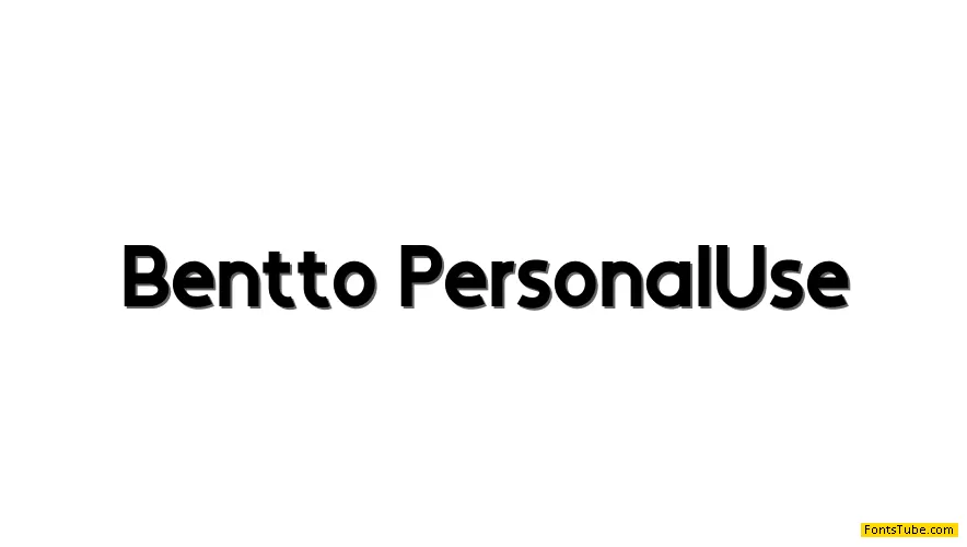 Bentto Font
