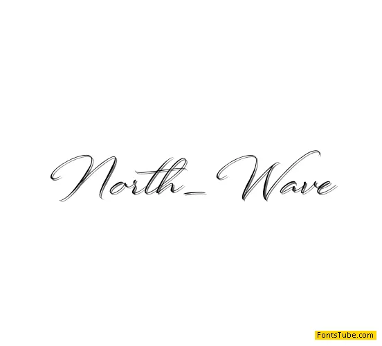 North Wave Font