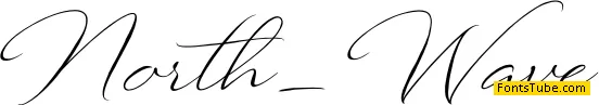 North Wave Font