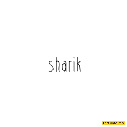 sharik Font