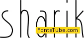 sharik Font