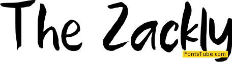 The Zackly Font