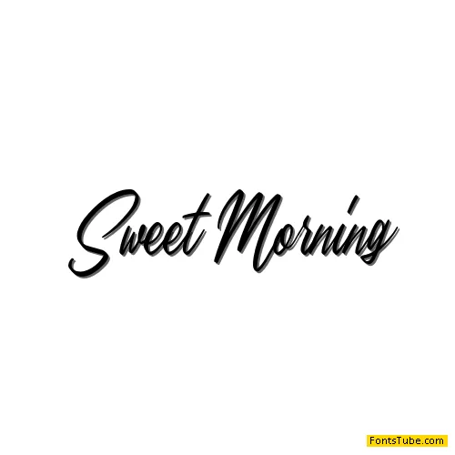 Sweet Morning