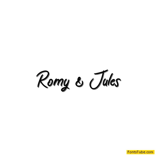 Romy & Jules Font