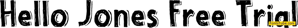 Hello Jones Free Trial Font