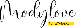 Modylove Font