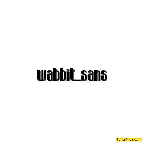 Wabbit Sans Font
