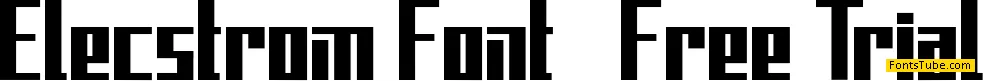 Elecstrom Font