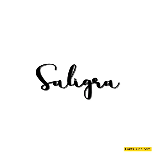 Saligra Font