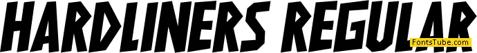 HARDLINERS Font