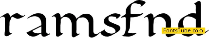 Ramsey Foundational Font
