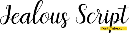 Jealous Script Font
