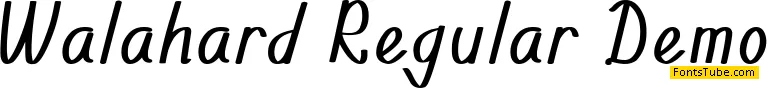 Walahard Font