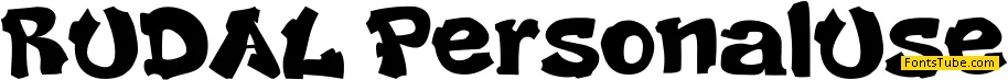 RUDAL Font