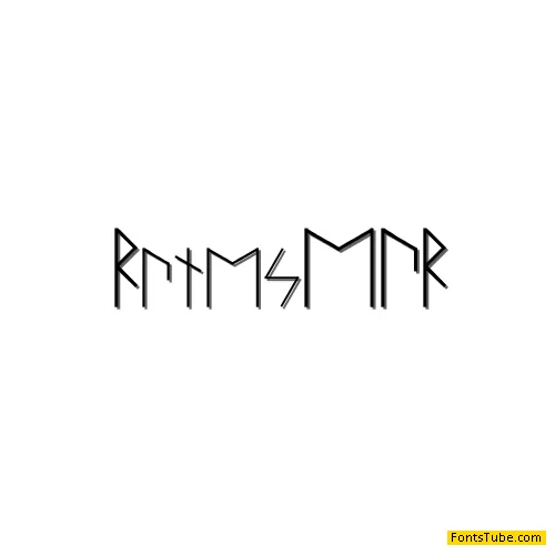 RunenEUR Font