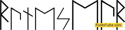 RunenEUR Font