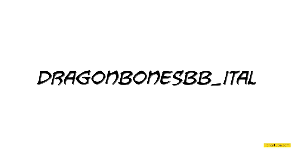 Dragonbones BB Font Family