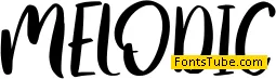 MELODIC Font