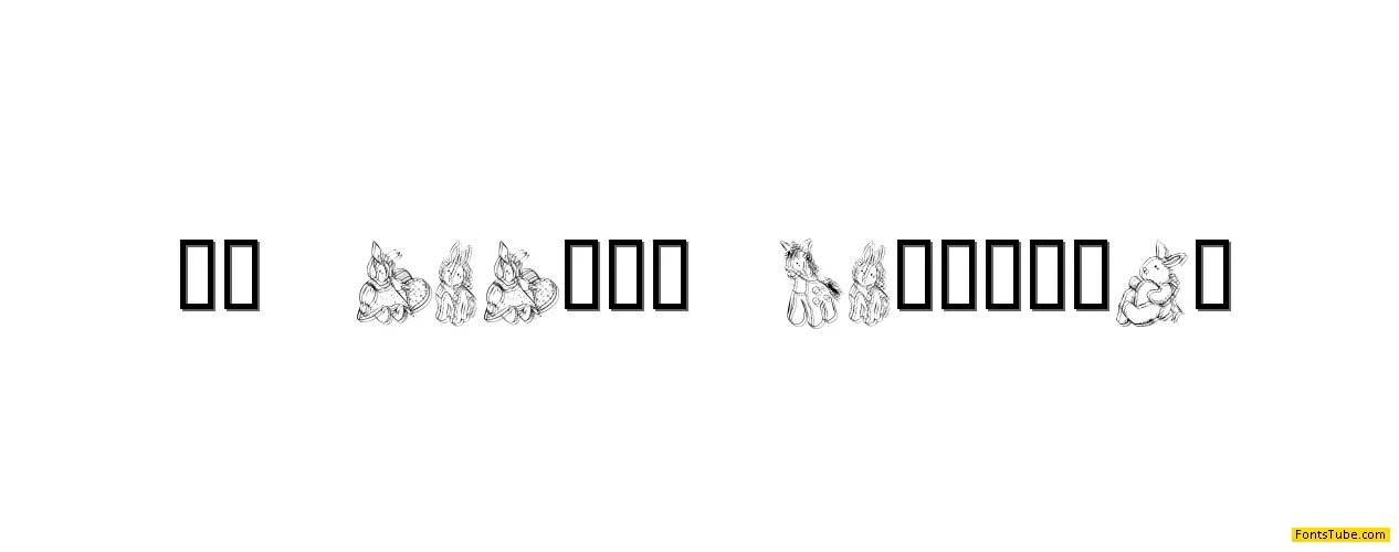 KR Baby's Favorites Font
